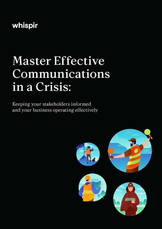Cover - Master Effective Communications in a Crisis Ebook pdf