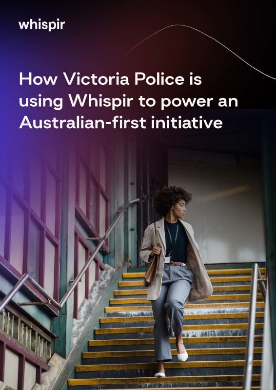 Cover - Victoria Police Case Study